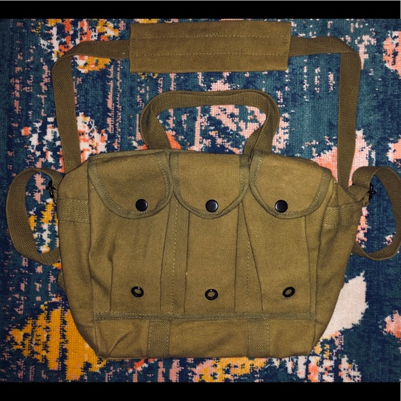 Vintage Military Ammo Bag/Purse - Picture 1 of 6
